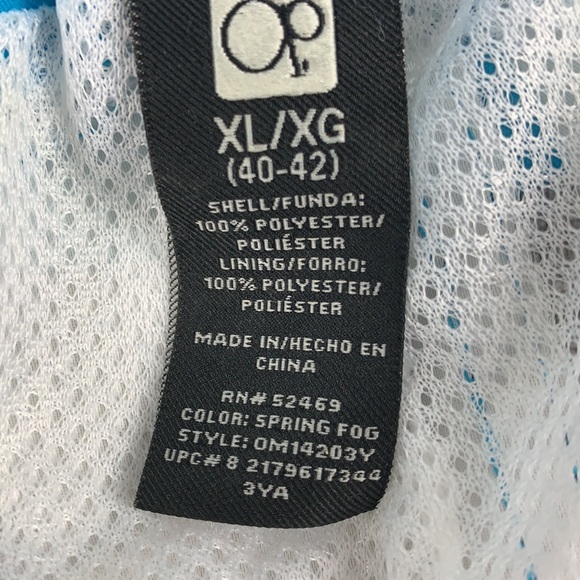 OP teal & orange swim trunks size XL - Picture 7 of 10